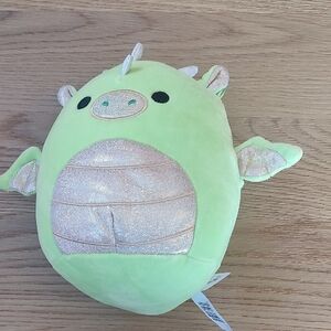 Squishmallows Eyk The Dragon Lime Green Plush